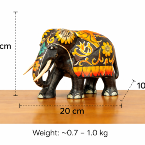 handmade, Sri Lankan Art, Large Elephant Decor, BISO, Premium Artisan Craft